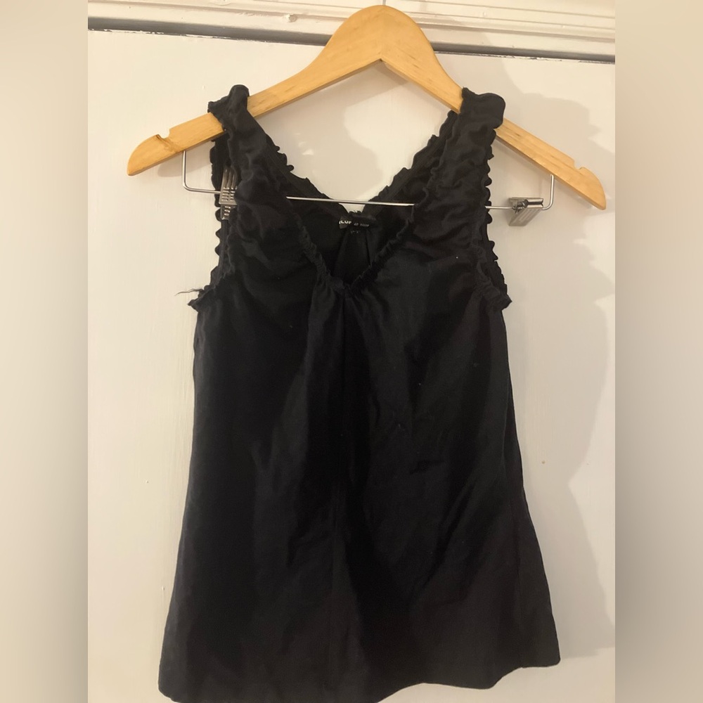Black Club Monaco Sleeveless Top medium